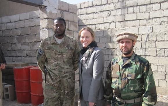 My terp and I had a chance to take a pic with the Under Secretary of Defense for Policy, Michele Flournoy
