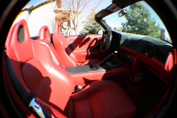 Red interior