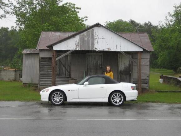 I think she likes the house.