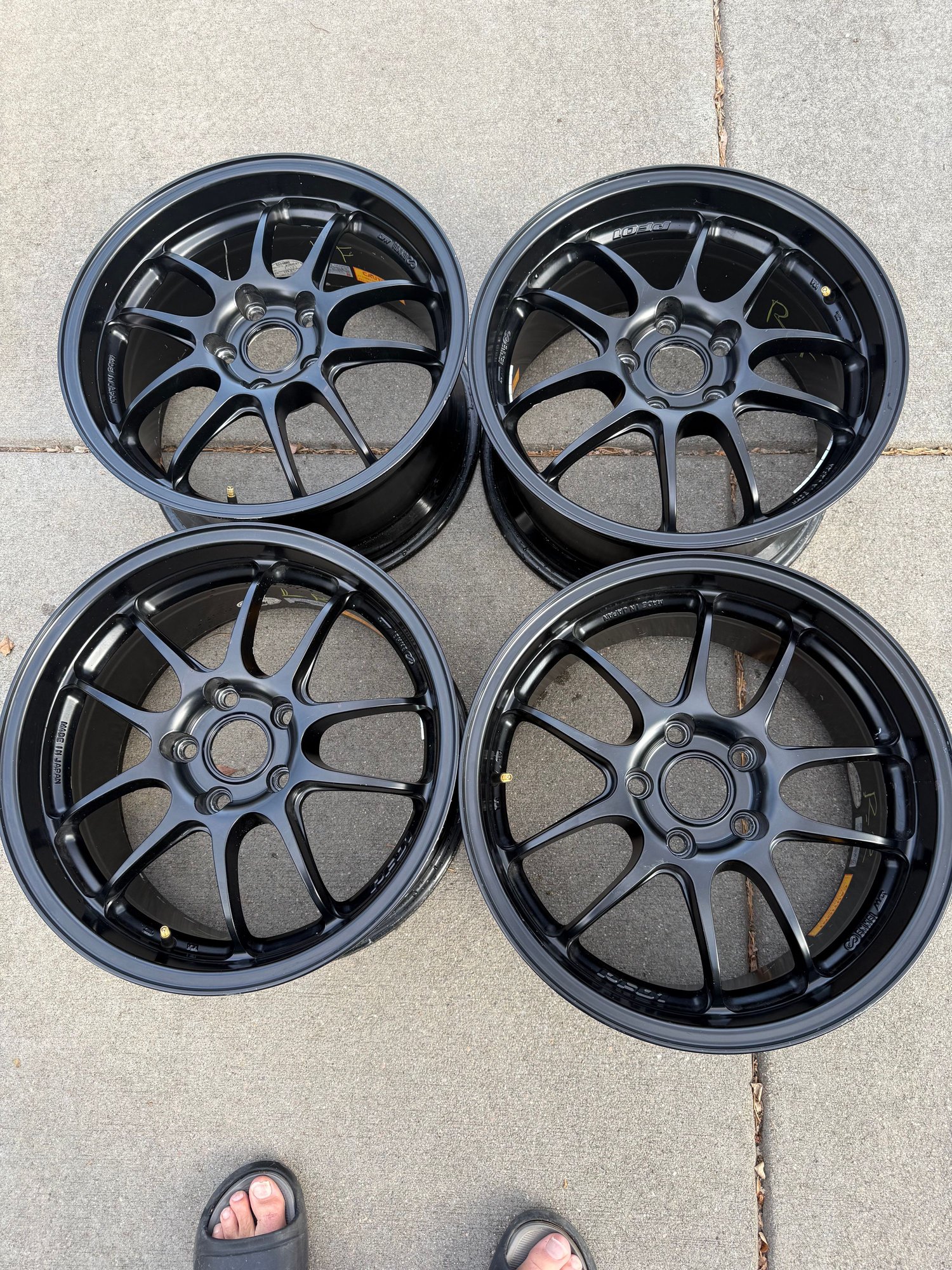 Wheels and Tires/Axles - Enkei PF01 for S2000 -- $500 - Used - All Years  All Models - Northglenn, CO 80233, United States