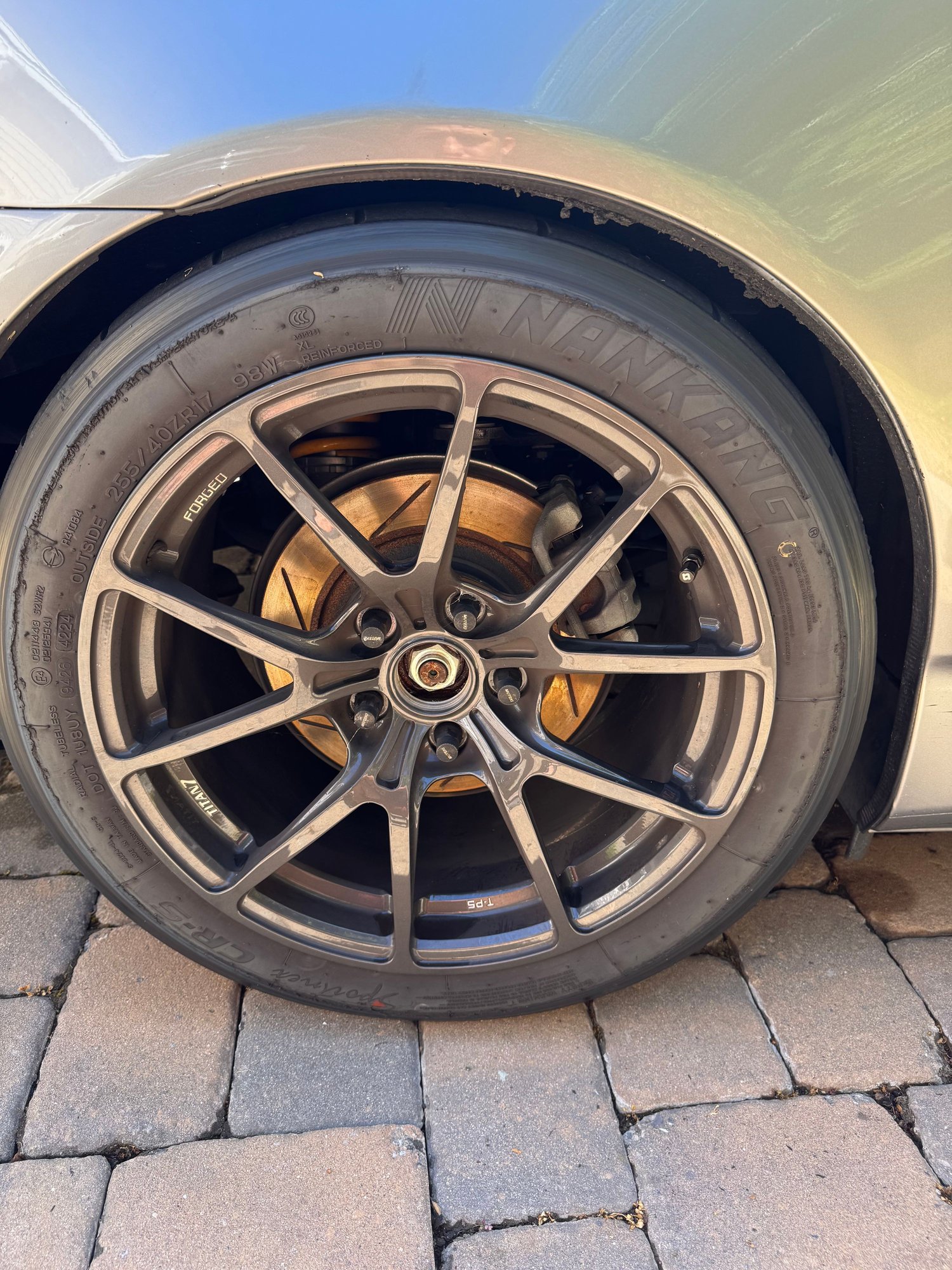 Wheels and Tires/Axles - Titan 7 T-P5 Wheels w/ Nankang CR-S V2 Tires - S2000 Fitment - Used - All Years Honda S2000 - Los Gatos, CA 95032, United States