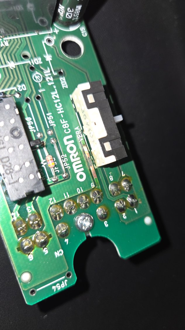 blown pin-9 on window switch