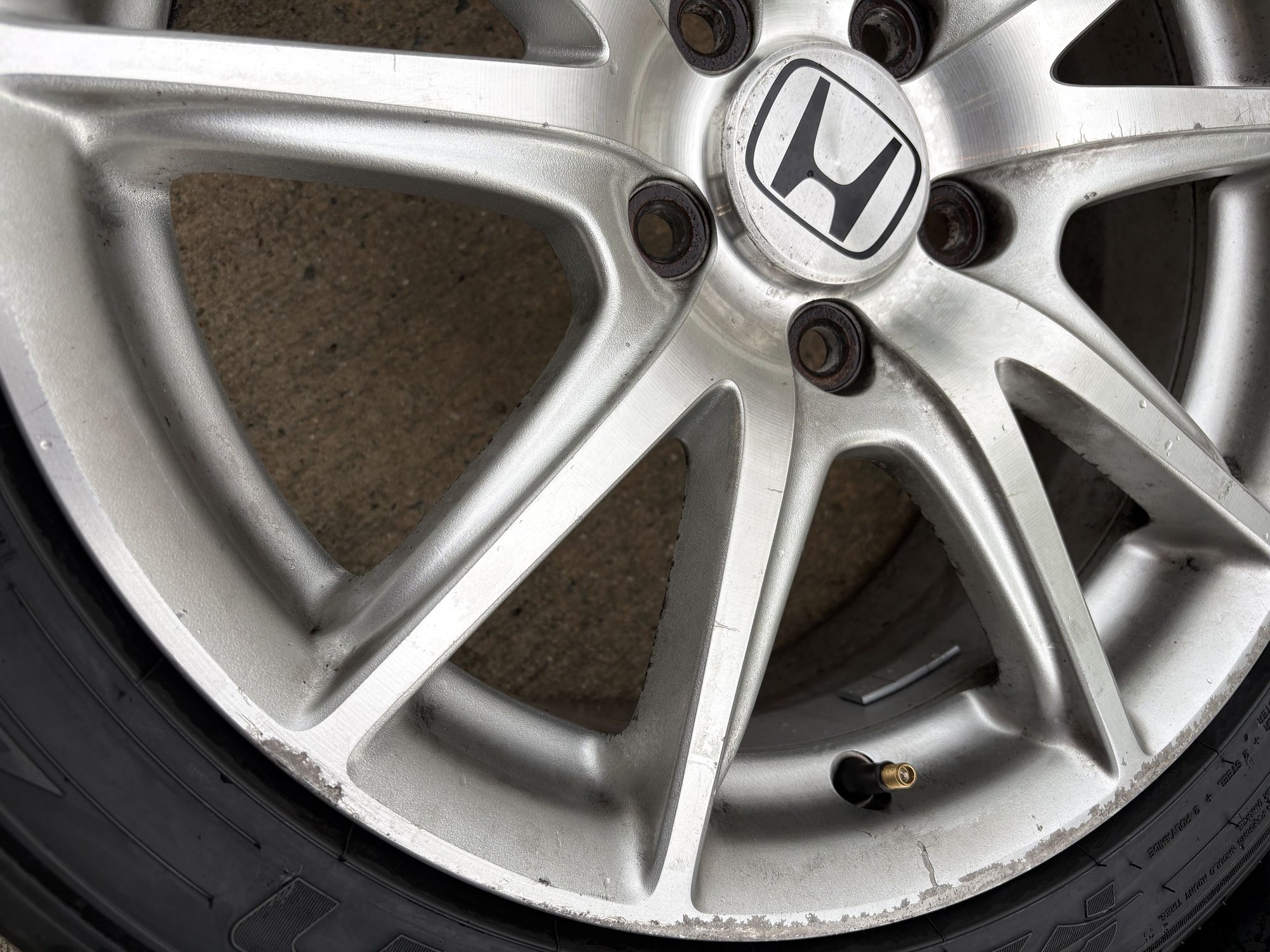 Wheels and Tires/Axles - OEM AP2v1 Wheels with RT660 tires - Used - 2000 to 2009 Honda S2000 - Westwood, NJ 07675, United States