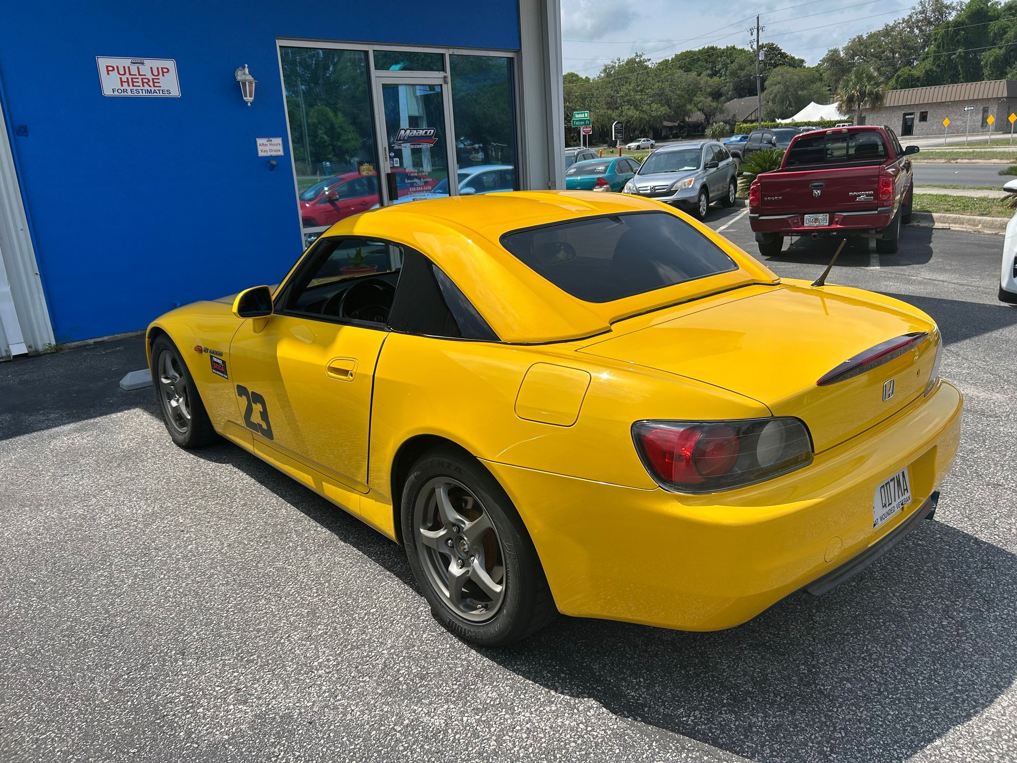 It’s not perfect but it looks better. The reality is the whole car needs a respray, so I guess I’ll add that to the list…