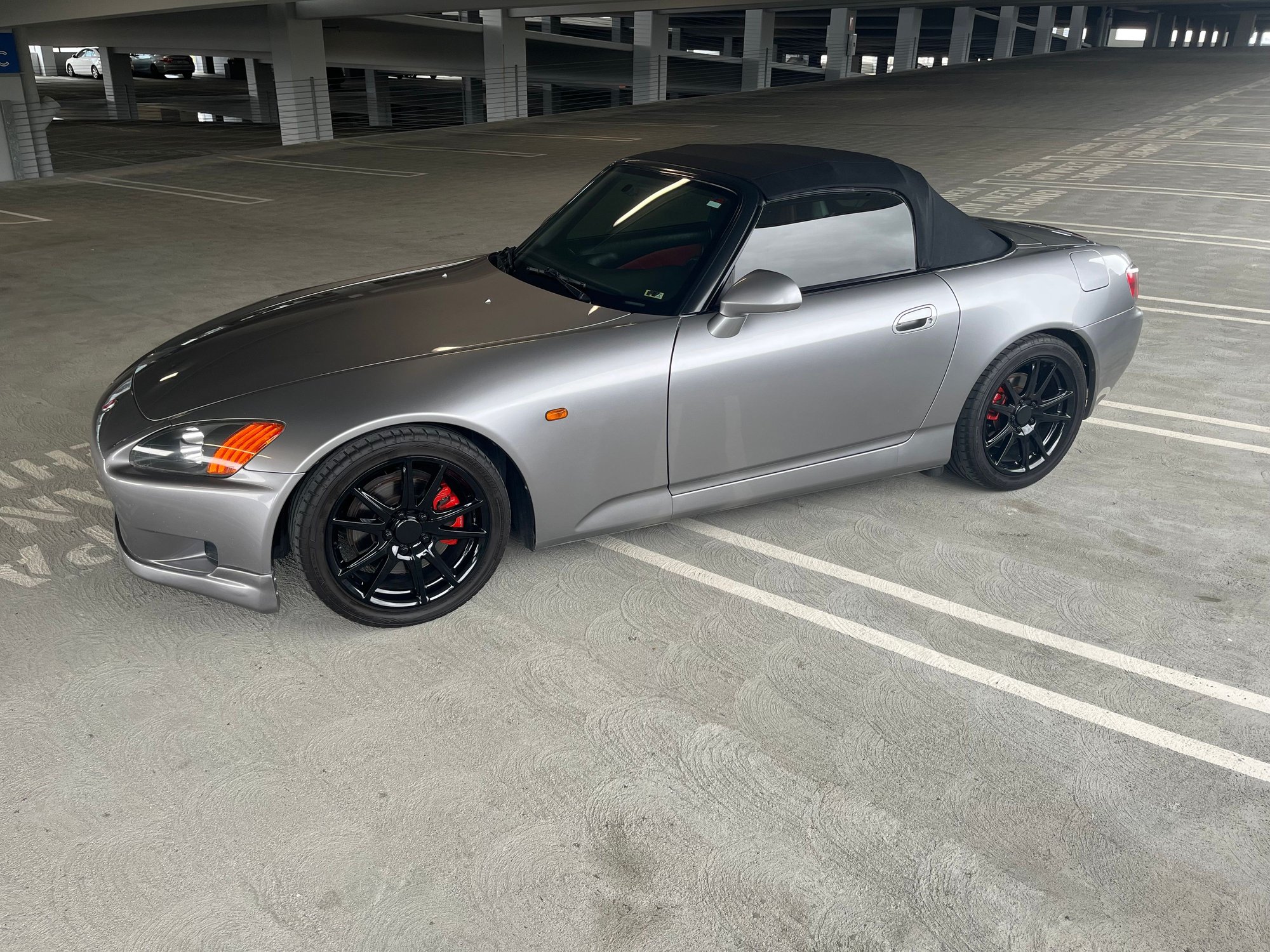 CA 2001 Honda S2000 Silverstone w/ red interior 148K miles S2KI