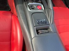 Leather console cover