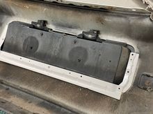 Rear plate holder after a recon