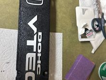 VHT paint is hard to work with on edges but at leas the lettering came out decent. 