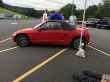 Honda Beat that belongs to someone that works at the track. He said he also owns a 1999 AP1