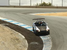 Laguna Seca - Cliff Jumping Denied - I'd like to fly, by my wing's been installed upside down.