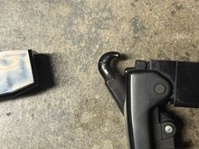 Side by side this is the latch 