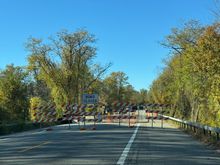 So part of route 100 is closed, working on the reroute so we are good to go for 11/9/25