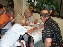 Departure breakfast Sunday morning