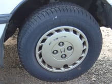 wheel   new tires
