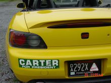 Bumper sticker