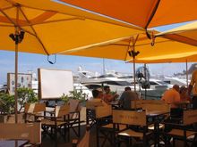 Lunch at Nouvelle Chicane by the Marina