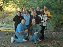 Group picture at Jerry and Cathy