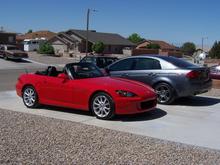 S2000 and 04 Acura TL 6sp