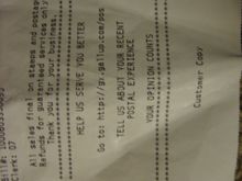 Receipt - Pic 3 of 3
