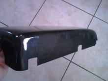 arc rad plate and cf airbox cover