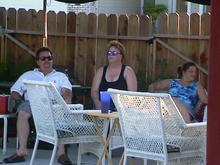 more spectators, Mitch and Debbie and Jackie.JPG