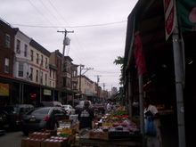 Italian market street