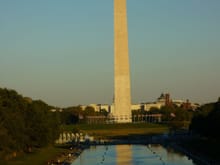 Washington Monument sunset