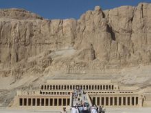 1686 The queen's temple built into the mountain.JPG