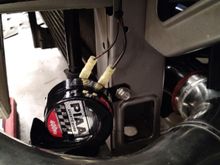 PIAA horns install drivers side