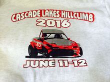 Cascade Lakes shirt 2016
