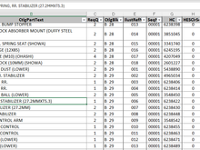 00-01 rear bar specs