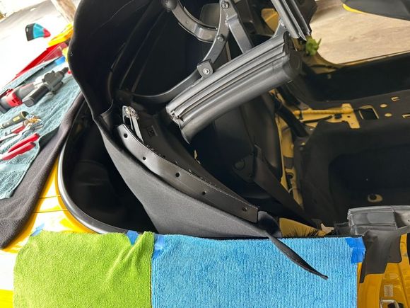 The weatherseals were massaged with Shin Etsu.