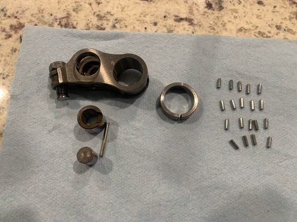 Broken Rocker Arm Disassembled