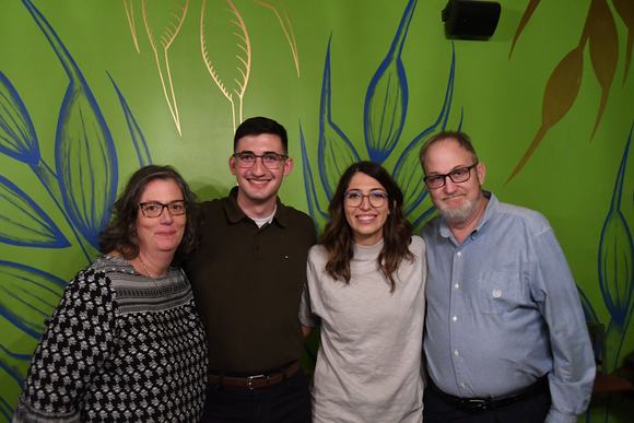 My sister, nephew David, Hannah and my BIL Ed