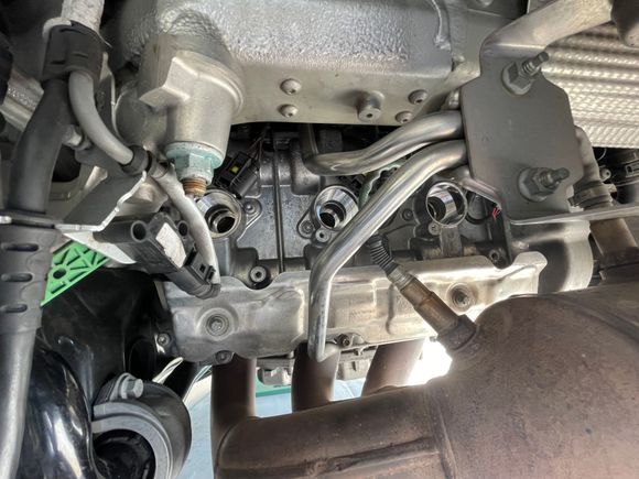 Driver's side plugs
