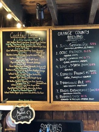 Drink Menu