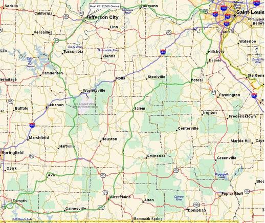 St. Louis to Table Rock