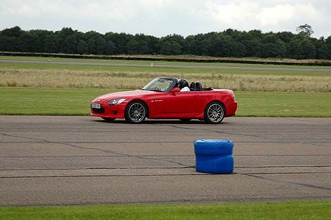 Chris Type R - half way down the straight ~70mph
