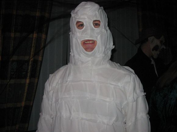 Gazman as a mummy