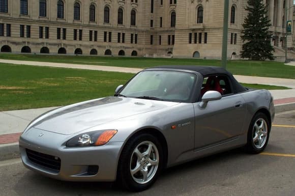 HondaGal's Silver/Red S2000