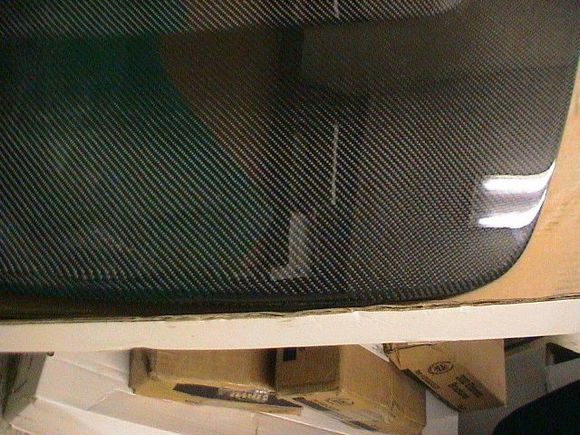 Dark Line Across Front Edge