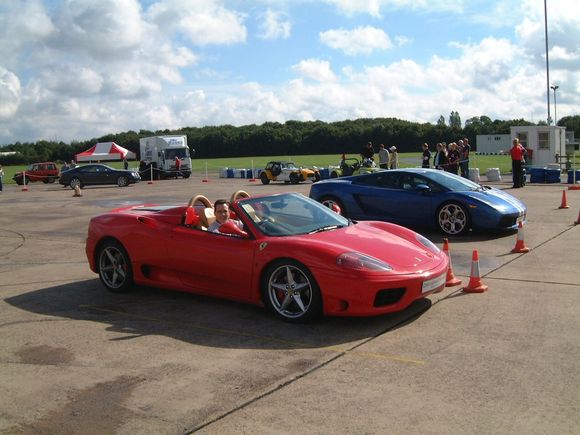 Me in a Ferrari 360 Spyder 1.JPG