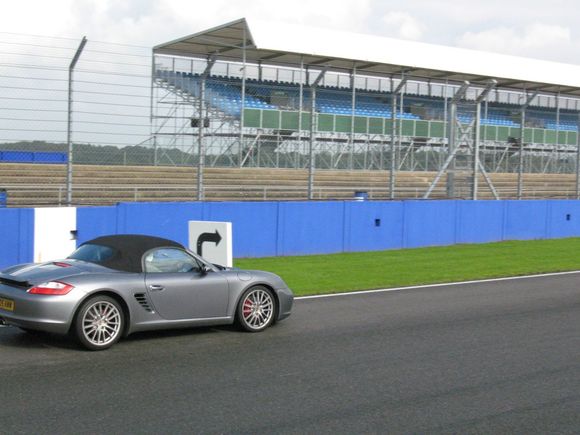 even Boxters are on the track!!