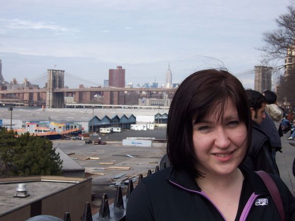 T and the Brooklyn Bridge