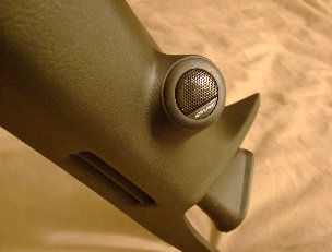 Tweeters in the A-pillar