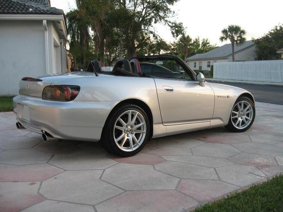 My S2K - Top Down - RHS Rear