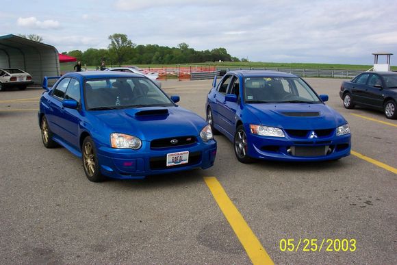 Blue STI &amp; EVO3.bmp