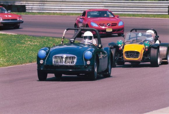 Holding Up Traffic Turn 4 Lime Rock