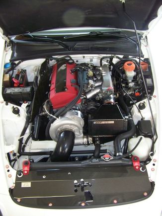 engine bay custom intake 1