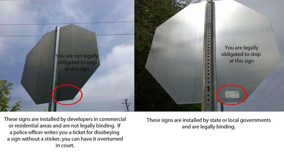 stop signs
